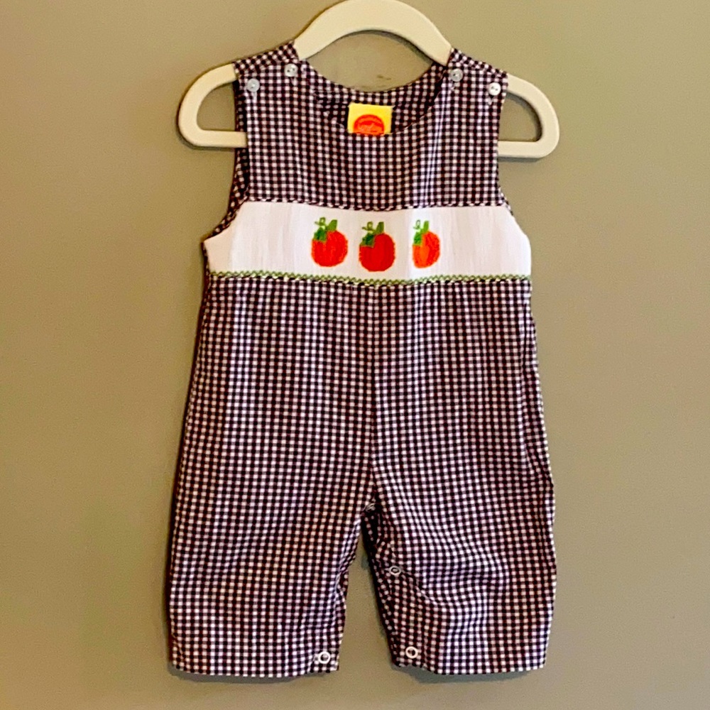 Smock Pumpkin Jon Jon 6m